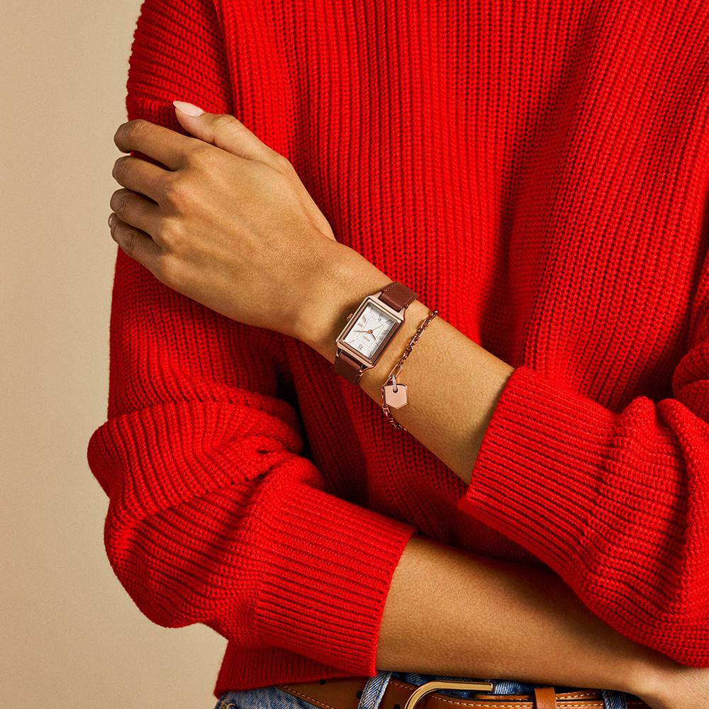 Kit Fossil Feminino Rosé - ES5377SET/0BN - 4