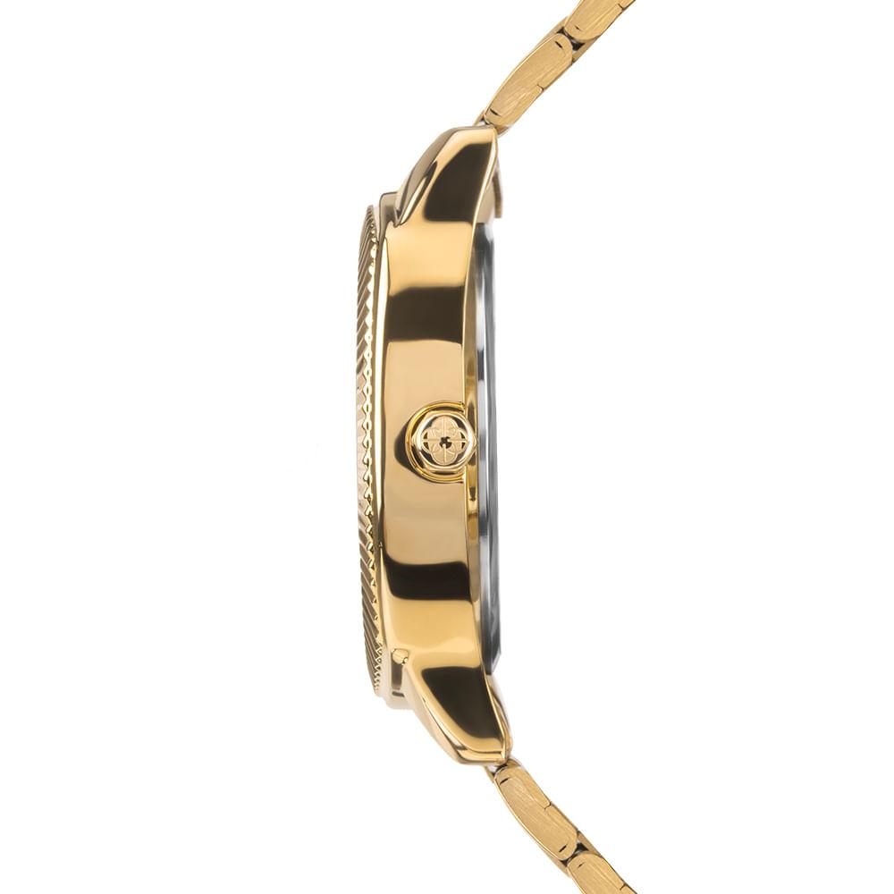 Relógio Euro Feminino Multiglow Dourado - EU6P29AJE/4P - 3