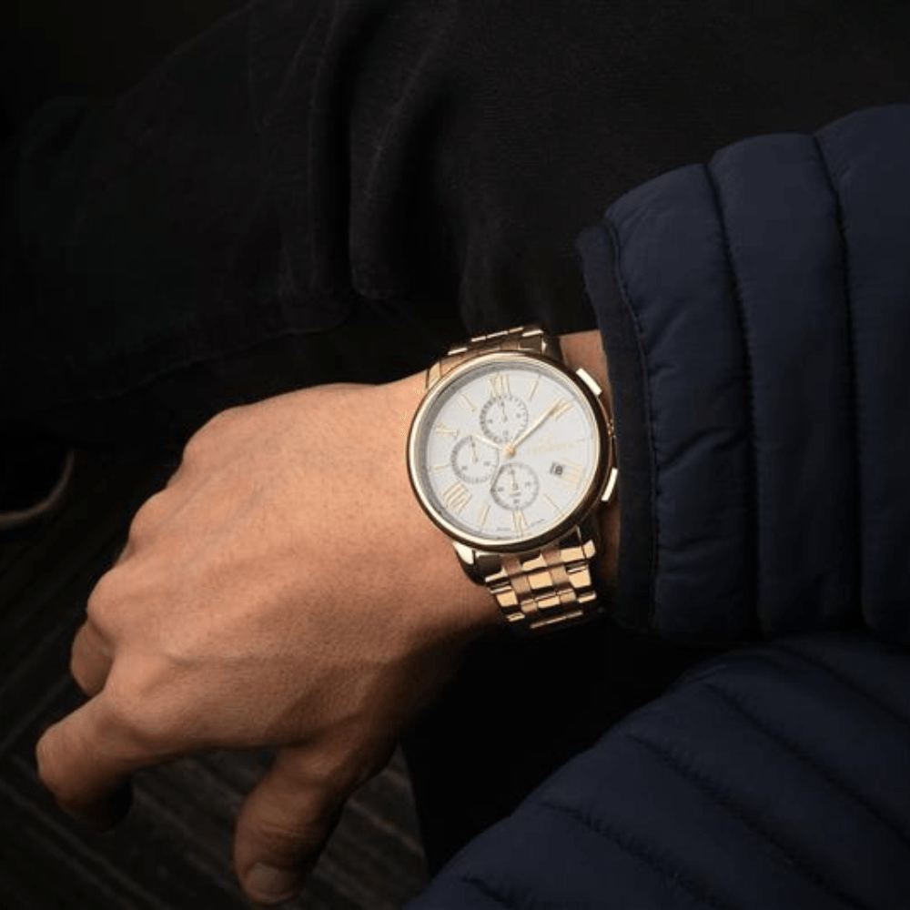 Relógio Technos Masculino Grandtech Dourado - JS15ENV/1K - 4