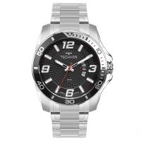 Relógio Technos Masculino Racer Prata - 2117LFP/1P - 1