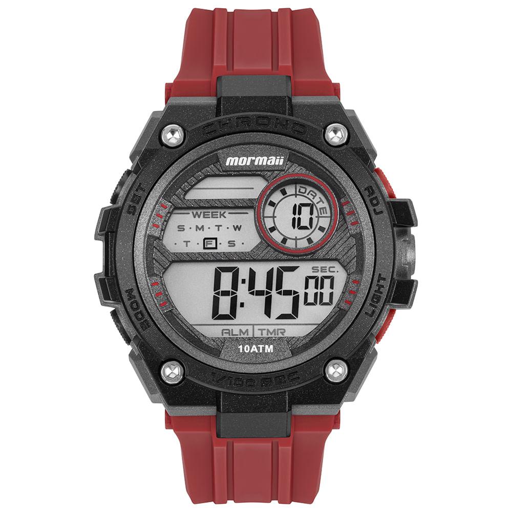 Relógio Mormaii Masculino Wave Preto - MO1162/8R - 1