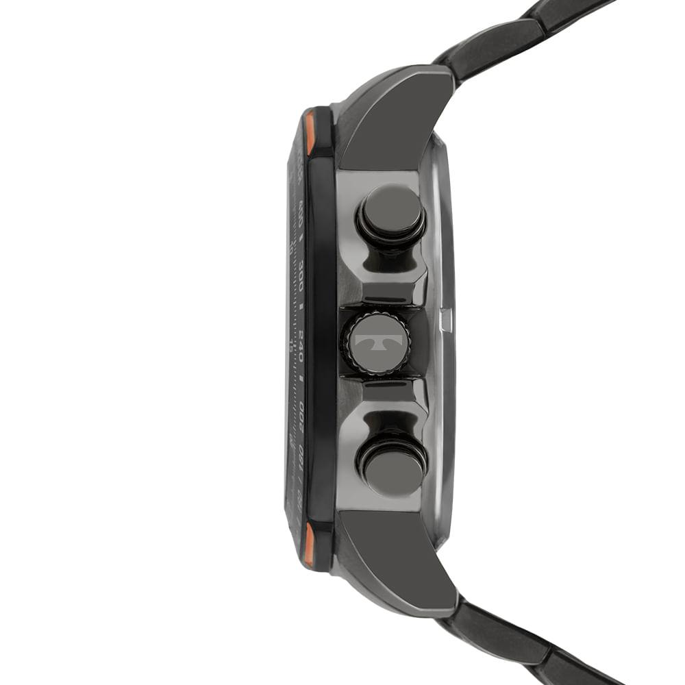 Relógio Technos Masculino Digitech Grafite - BJ4130AC/1P - 2