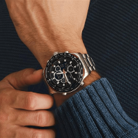 Relógio Technos Masculino Digitech Prata - BJ4130AD/T1P