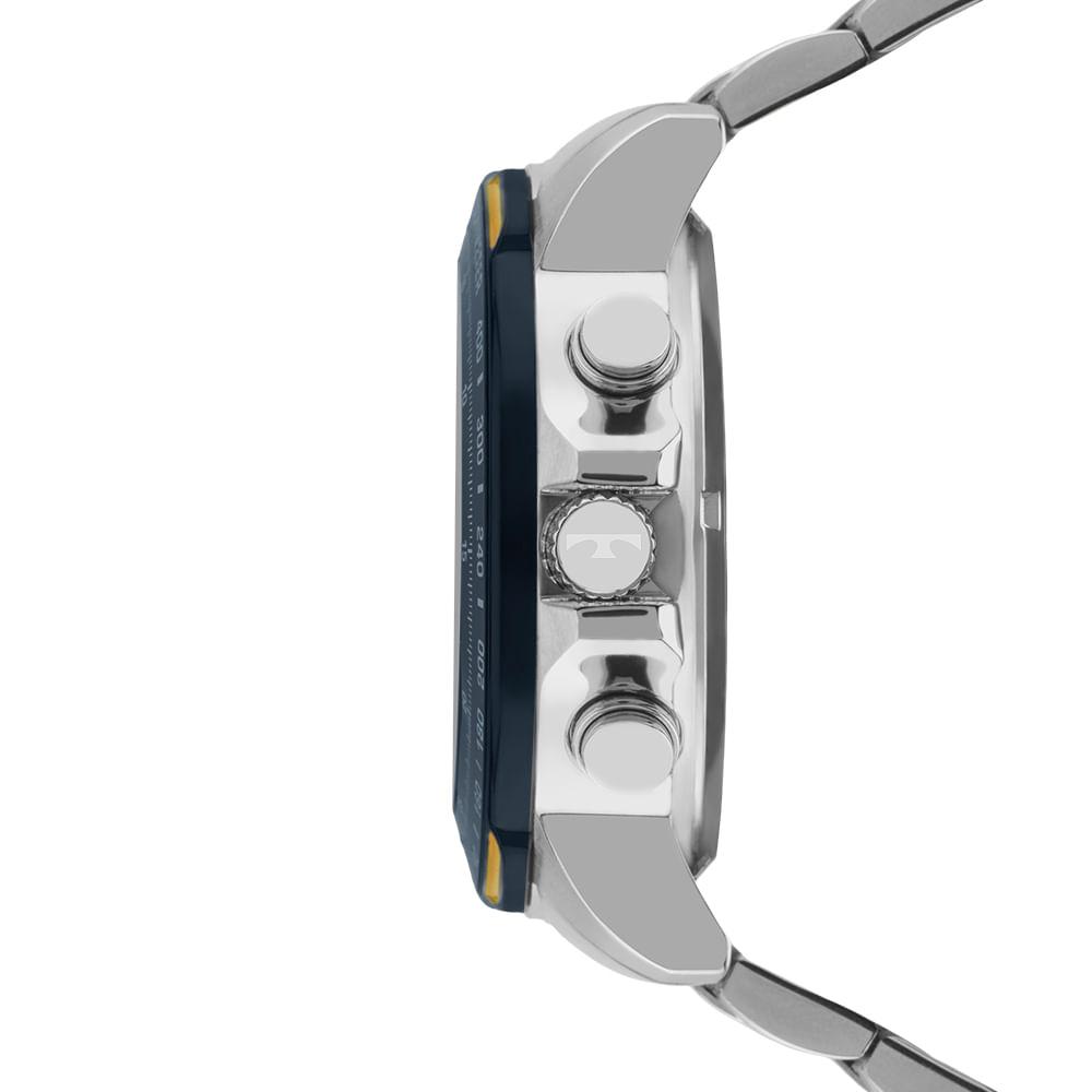 Relógio Technos Masculino Digitech Prata - BJ4130AB/1P - 2