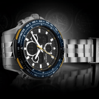 Relógio Technos Masculino Digitech Prata - BJ4130AB/1P - 5