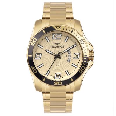 Relógio Technos Masculino Racer Dourado - 2117LFO/1X