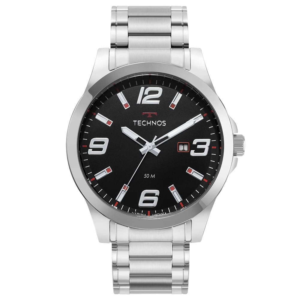 Relógio Technos Masculino Racer Prata - 2115MOLS/1P - 1