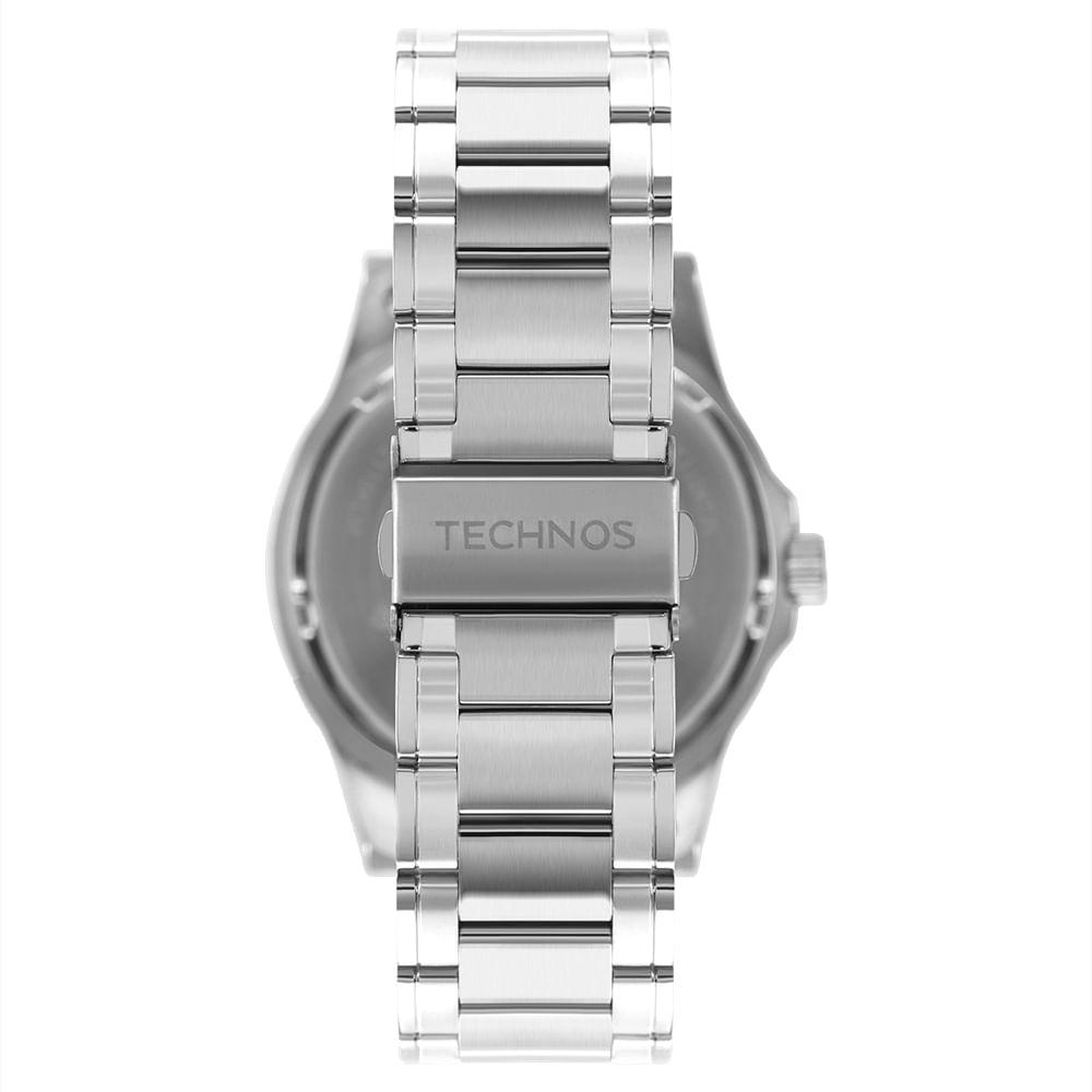 Relógio Technos Masculino Racer Prata - 2115MOLS/1P - 2