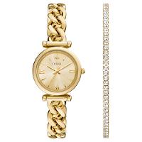 Relógio Fossil Feminino Carlie Dourado - ES5387SET/1DN - 1
