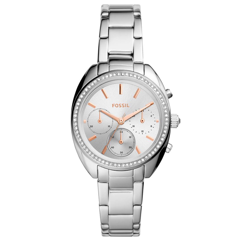 Relógio Fossil Feminino Vale Prata - BQ3657/1KI - 1