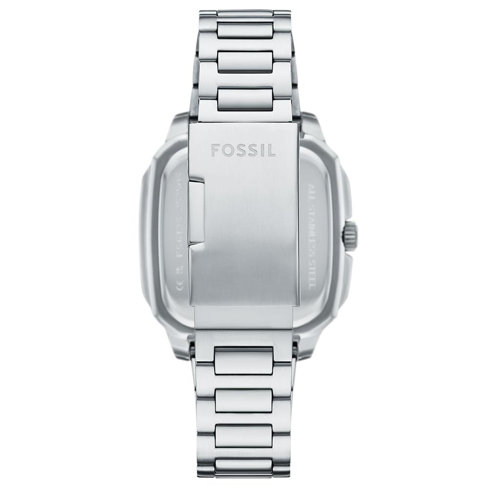 Relógio Fossil Masculino Crosby Prata - FS6122/1CN - 3