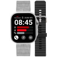 Smartwatch Technos Connect Max Call Prata - TMAXCAB/9K - 1