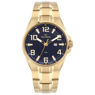 Relógio Technos Masculino Skymaster Dourado - 2115TWX/1A