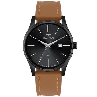 Relógio Technos Masculino Steel Preto - 2115UBR/0P