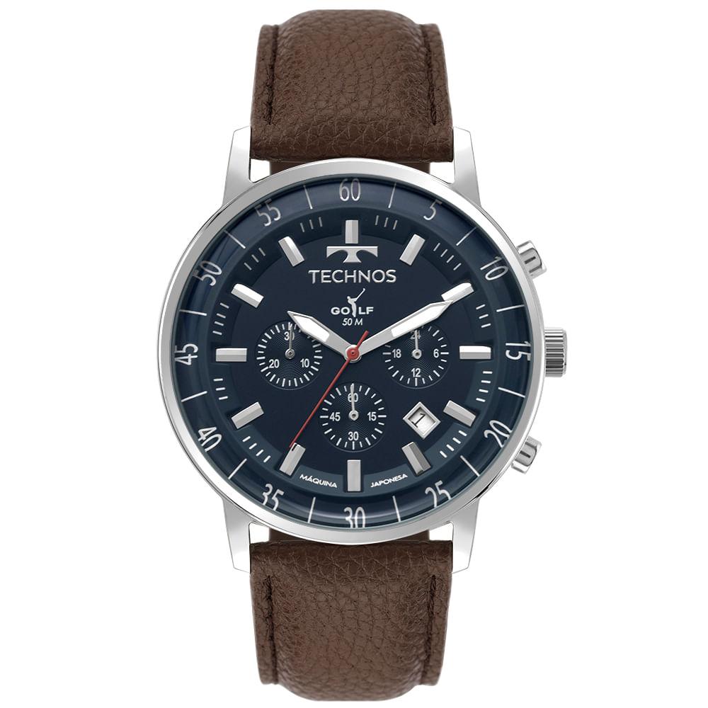 Relógio Technos Masculino Golf Prata - JS25BCN/0A - 1