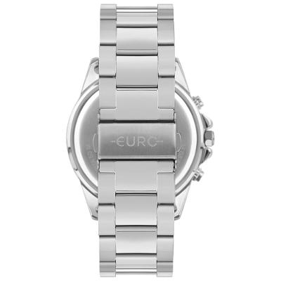 Relógio Euro Feminino Big Case Prata - EUVD34AG/4K