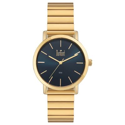 Relógio Dumont Masculino Traveller Dourado - DU2035MPA/4A