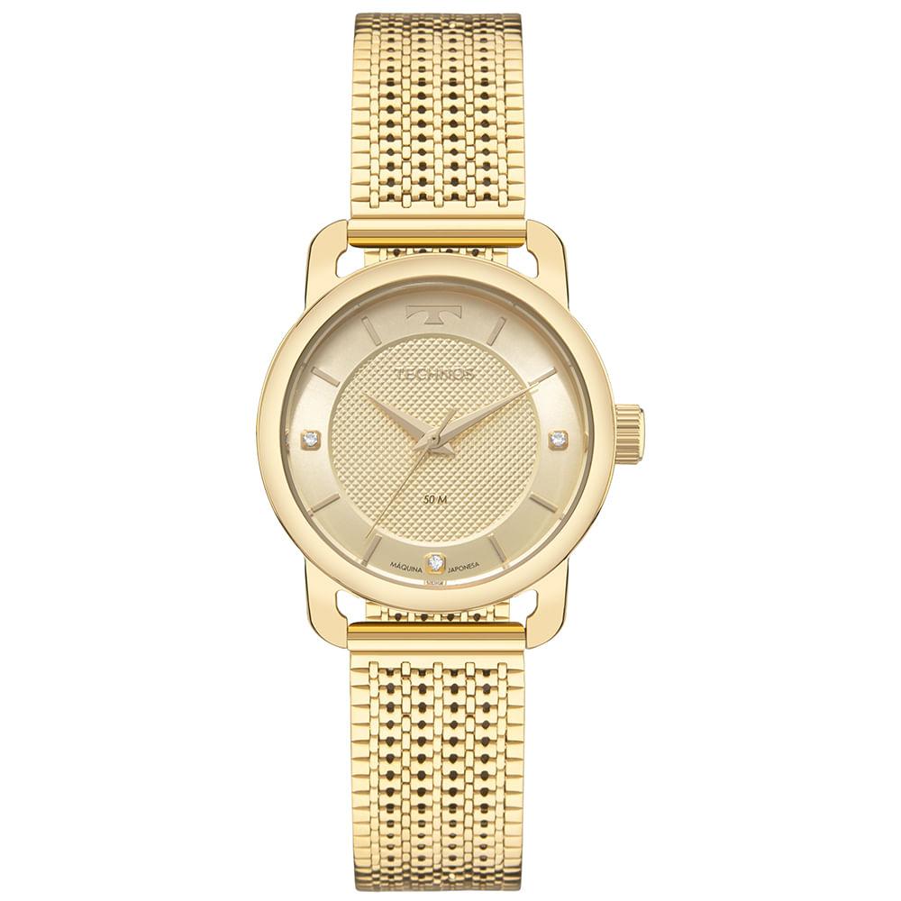 Relógio Technos Feminino Style Dourado - 2036NBP/1X - 1