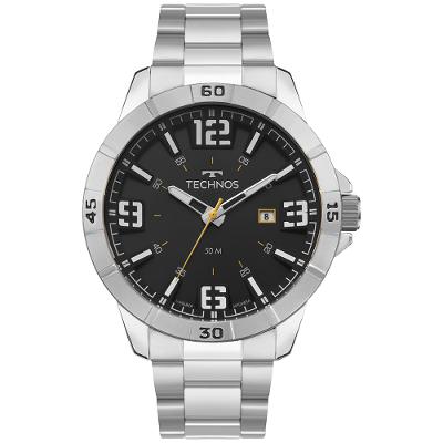 Relógio Technos Masculino Racer Prata - 2115UAK/1Y