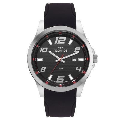 Relógio Technos Masculino Racer Basico Prata - 2115UBC/2P