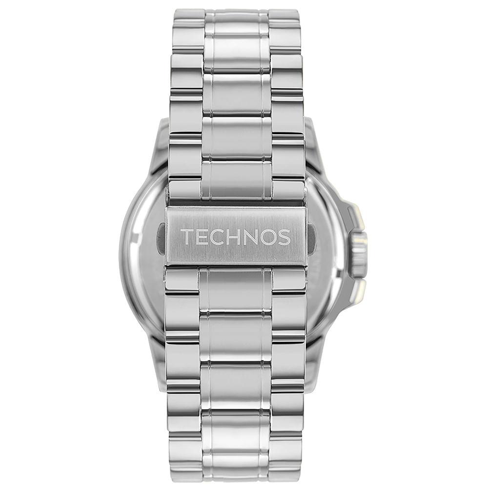Relógio Technos Masculino Racer Prata - 2115UBI/1P - 3