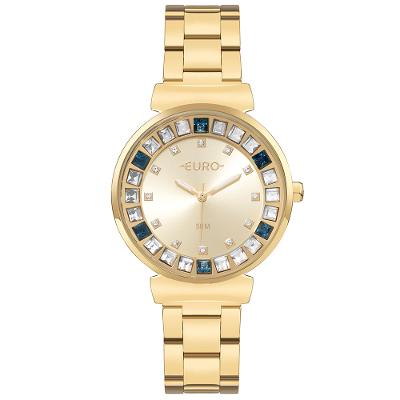 Relógio Euro Feminino Stones Dourado - EU2035YXX/4D