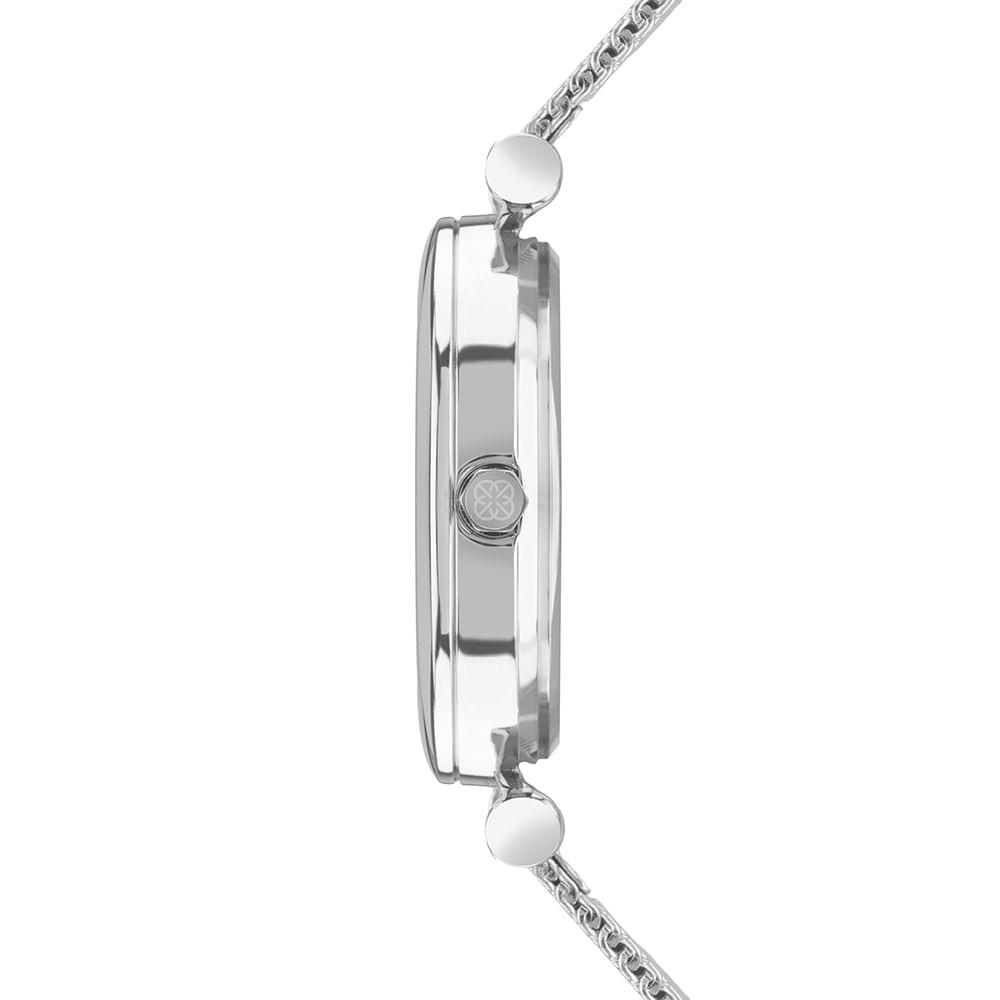 Relógio Euro Feminino Stones Prata - EU2035YZF/4K - 2