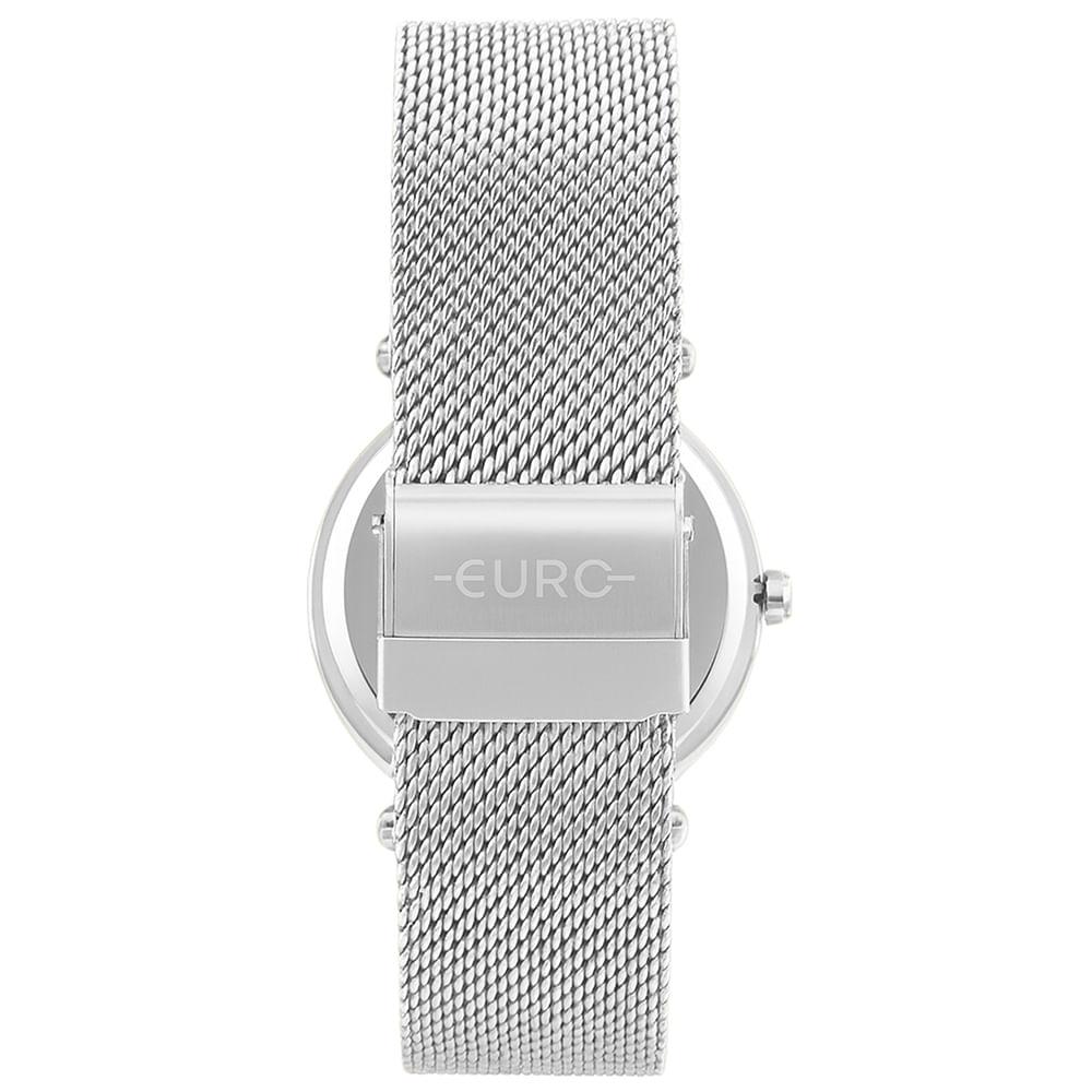 Relógio Euro Feminino Stones Prata - EU2035YZF/4K - 3