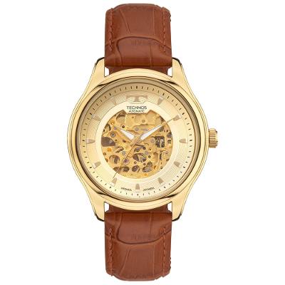 Relógio Technos Masculino Automatico Dourado - 8N24AQ/0X