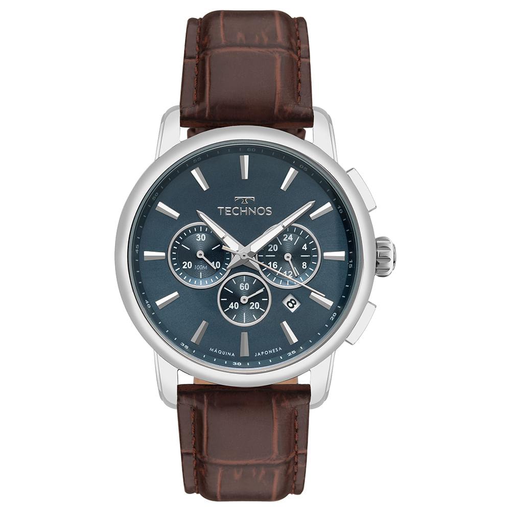 Relógio Technos Masculino Grandtech Prata - JS15ENZ/0A - 1