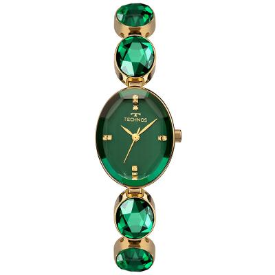 Relógio Technos Feminino Crystal Dourado - 2036NBS/1V