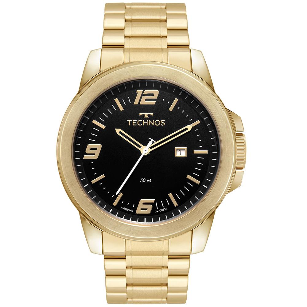 Relógio Technos Masculino Racer Dourado - 2115UBJ/1P - 1