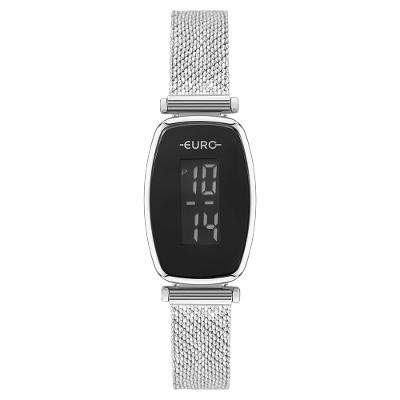 Relógio Euro Feminino Fashion Fit Glam Prata - EUJHS43AAA/4K