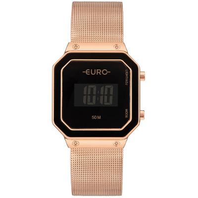 Relógio Euro Feminino Fashion Fit Glam Rosé - EUJ8583AC/4J
