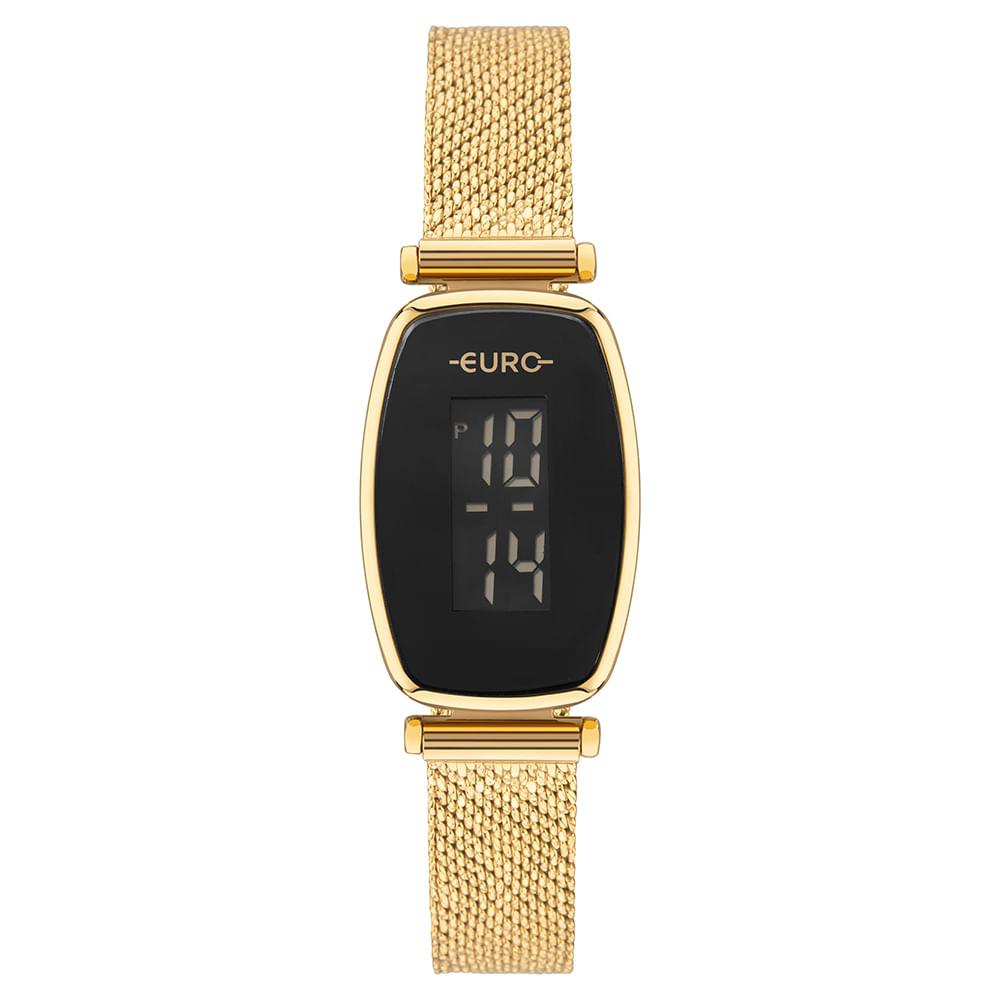 Relógio Euro Feminino Fashion Fit Glam Dourado - EUJHS43AAB/4D - 1