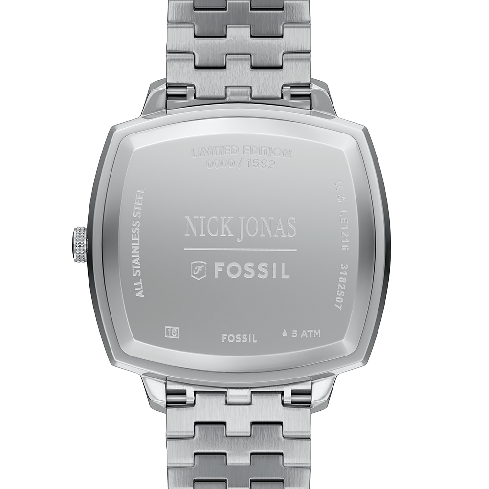 Relógio Fossil Masculino Nick Jonas Prata - LE1216/1PI - 4
