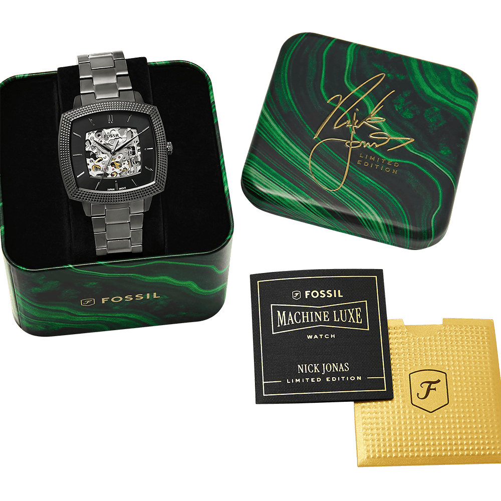 Relógio Fossil Masculino Nick Jonas Preto - LE1219/1PI - 7