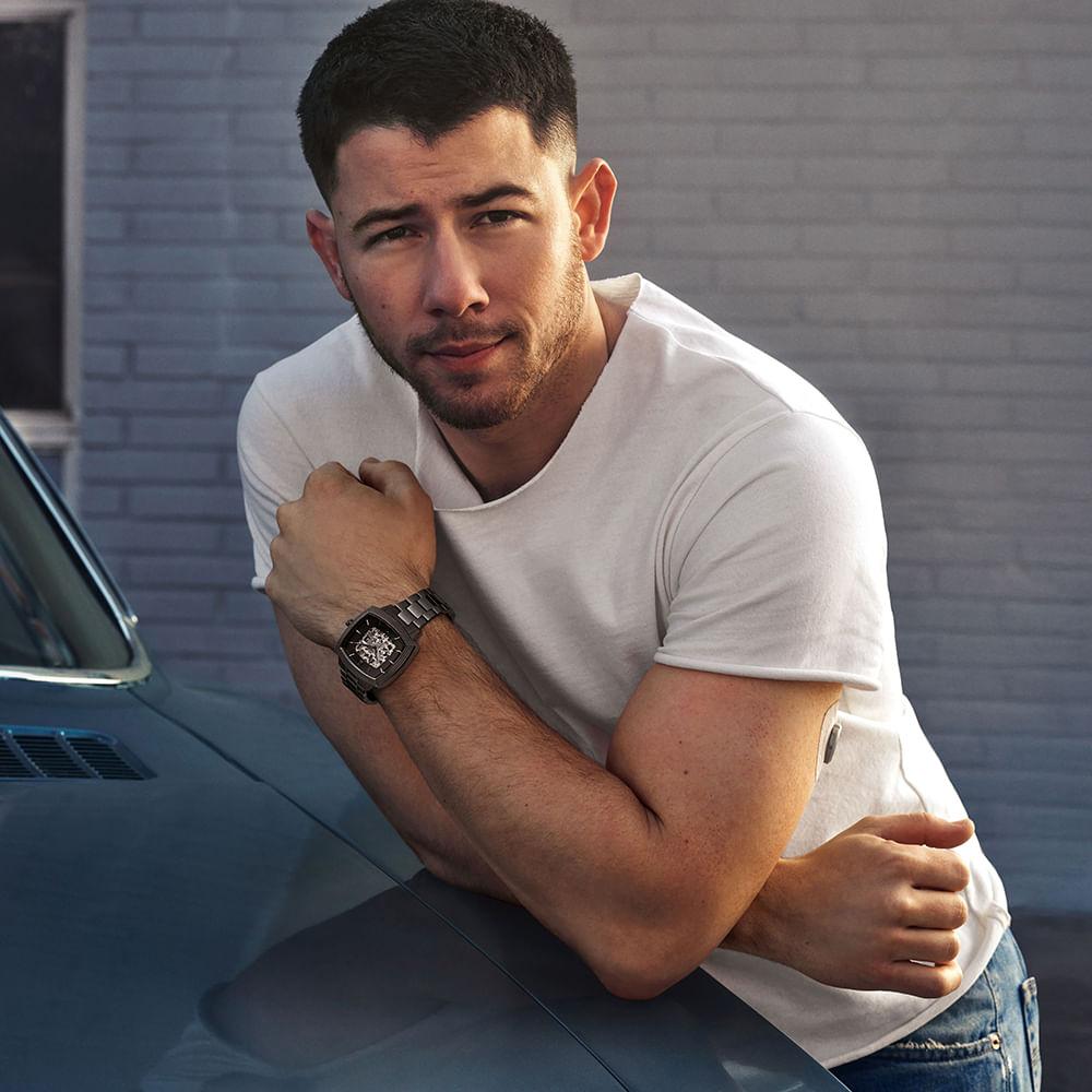 Relógio Fossil Masculino Nick Jonas Preto - LE1219/1PI - 10