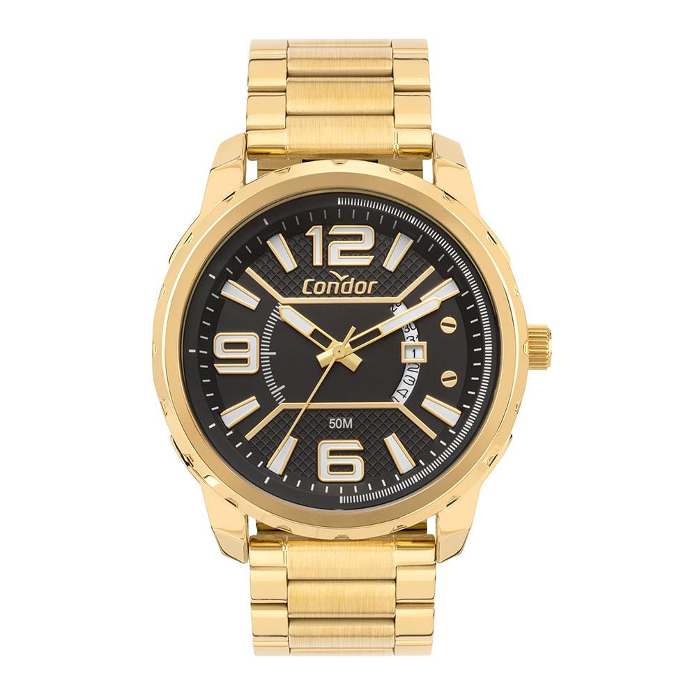Relógio Condor Masculino Speed Dourado - CO2115NBT/4P - 1