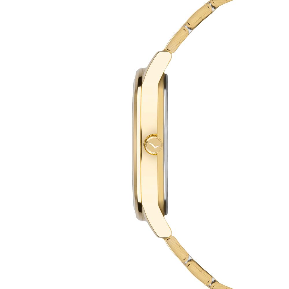 Kit Relógio Condor Masculino Dia A Dia Dourado - CO2035NRR/K4X - 2