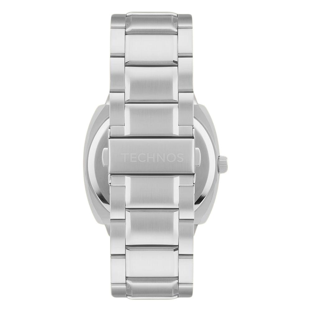 Relógio Technos Masculino Skymaster Prata - 2315LBI/1B - 3