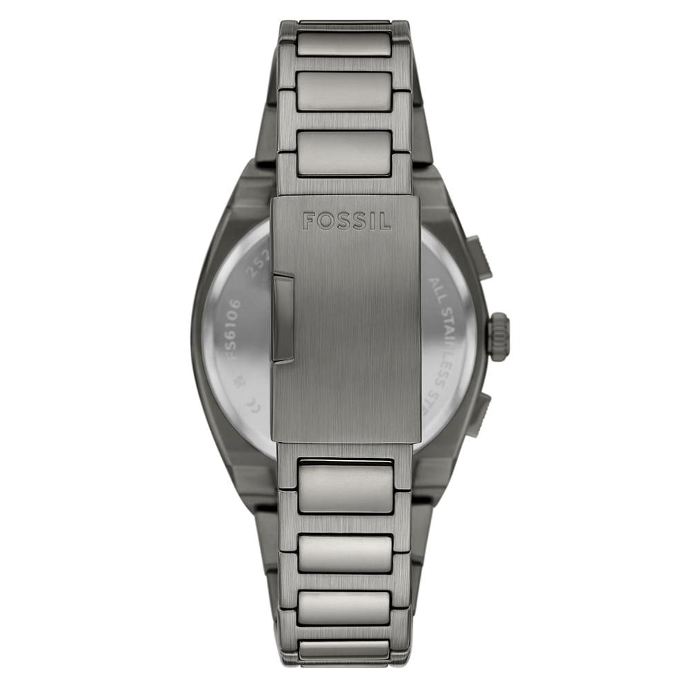 Relógio Fossil Masculino Everett Grafite - FS6107/1PN - 3