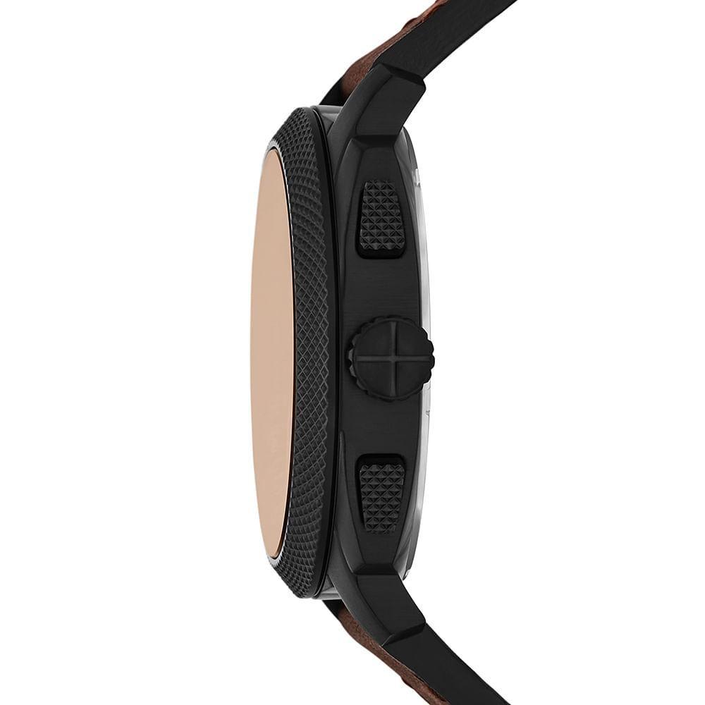 Kit Fossil Masculino Machine Preto - FS6102SET/0MN - 2