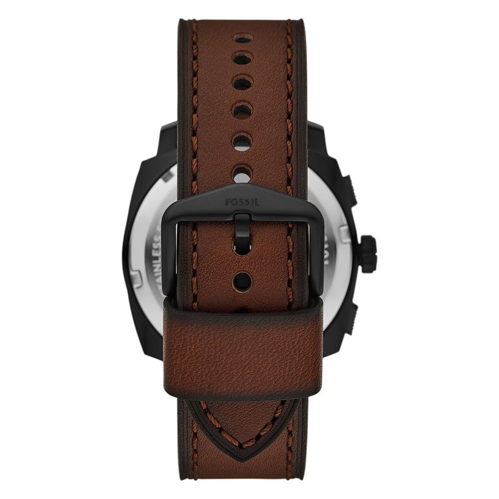 Kit Fossil Masculino Machine Preto - FS6102SET/0MN - 3