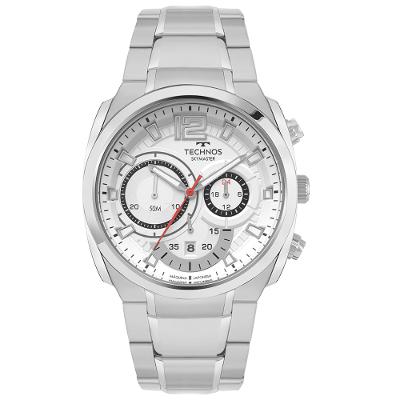 Relógio Technos Masculino Skymaster Prata - JS25BCT/1B