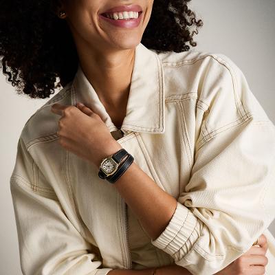 Relógio Fossil Feminino Harlow Dourado - ES5404/0DN