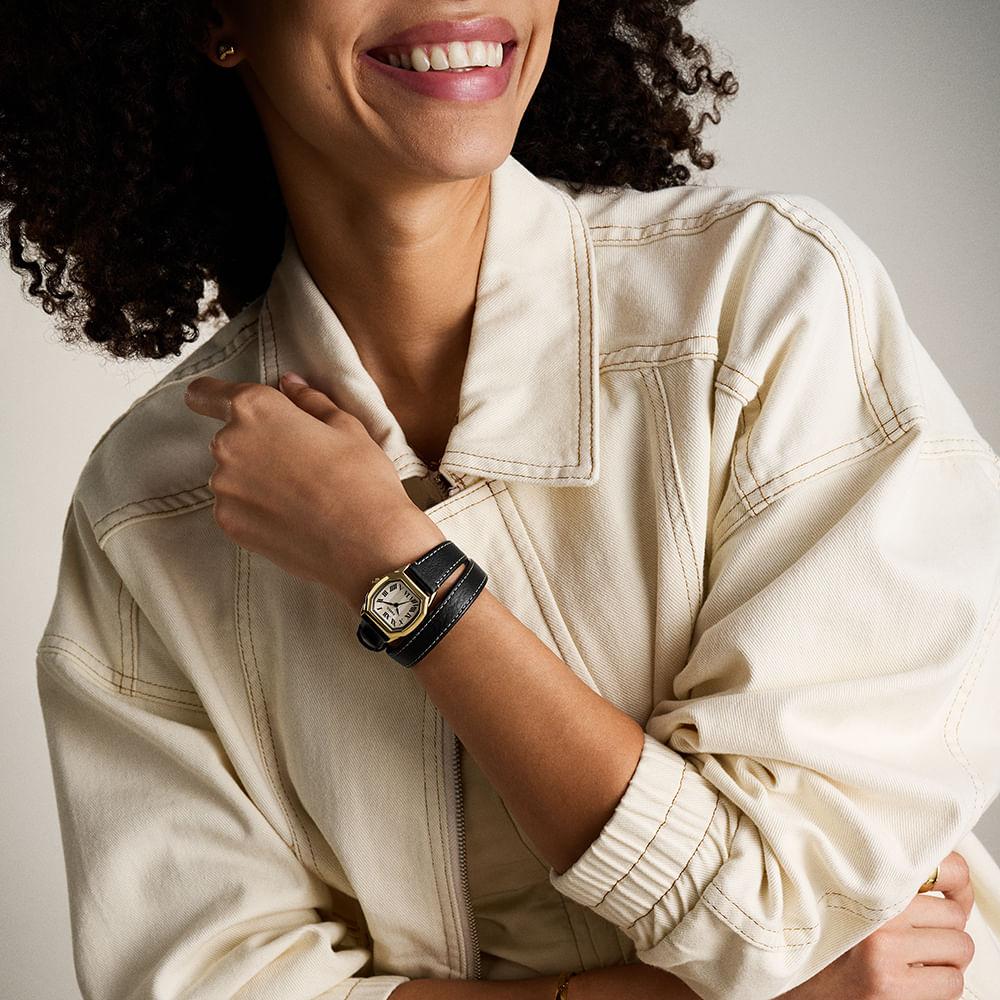 Relógio Fossil Feminino Harlow Dourado - ES5404/0DN - 5