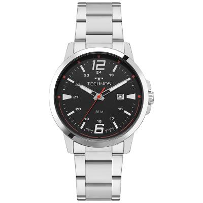 Relógio Technos Masculino Racer Basico Prata - 2115UCM/1P