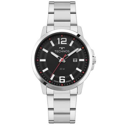 Relógio Technos Masculino Racer Basico Prata - 2115UCP/1P