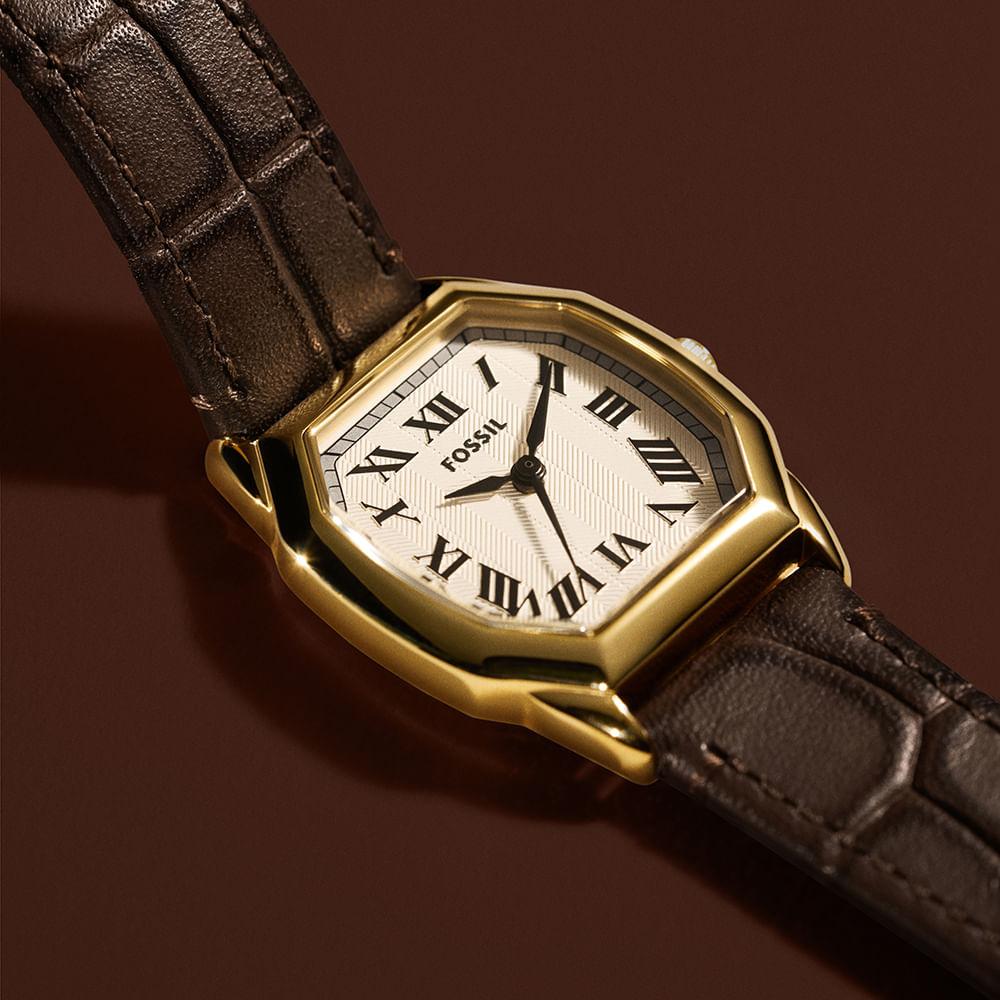 Relógio Fossil Feminino Harlow Dourado - ES5426/0BN - 8